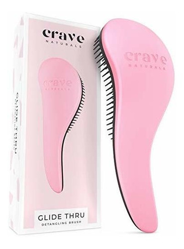 Crave Naturals Biggie Glide Thru Detangling Brush - Detangle