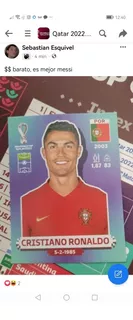 Estampa De Cristiano Ronaldo Normal Del Mundial De Qatar