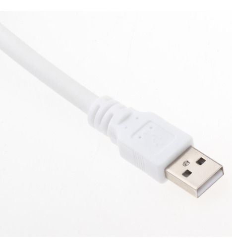 A+ 2 Mini Ventiladores Portátiles Usb Blancos De 35 X 8 X