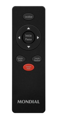 Aspirador De Pó Robô Fast Clean Rb-03 Mondial Bivolt Cor Preto