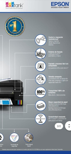 Imagen 2 de 2 de Impresora Epson L14150 A3+ Wifi Copias Escanea Ethernet Fax