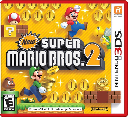 Juego New Super Mario Bros 2 3ds Nintendo Fisico Sellado !!