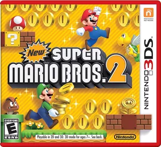 New Super Mario Bros 2 3ds Nintendo Fisico Nuevo Sellado