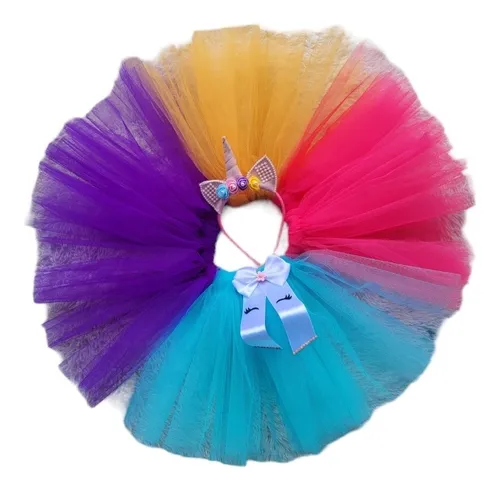 Saia Tutu Colorida Adulta MercadoLivre