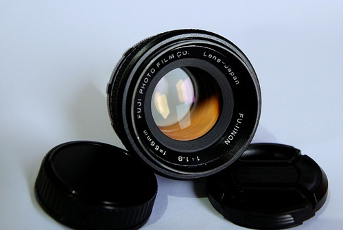 Lente Fujinon 55mm 1.8 .rosca M42 Perfeita