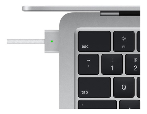 Imagen 3 de 4 de MacBook Air M2 2022 silver 13.6", Apple M2 8GB de RAM 256GB SSD, Apple M2 10-Core GPU 2560x1664px macOS