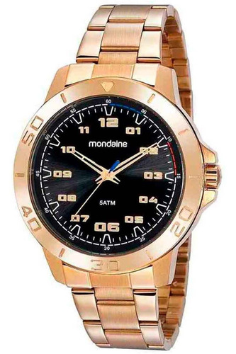 Imagem 1 de 3 de Relógio Masculino Dourado Mondaine 99468gpmvde1
