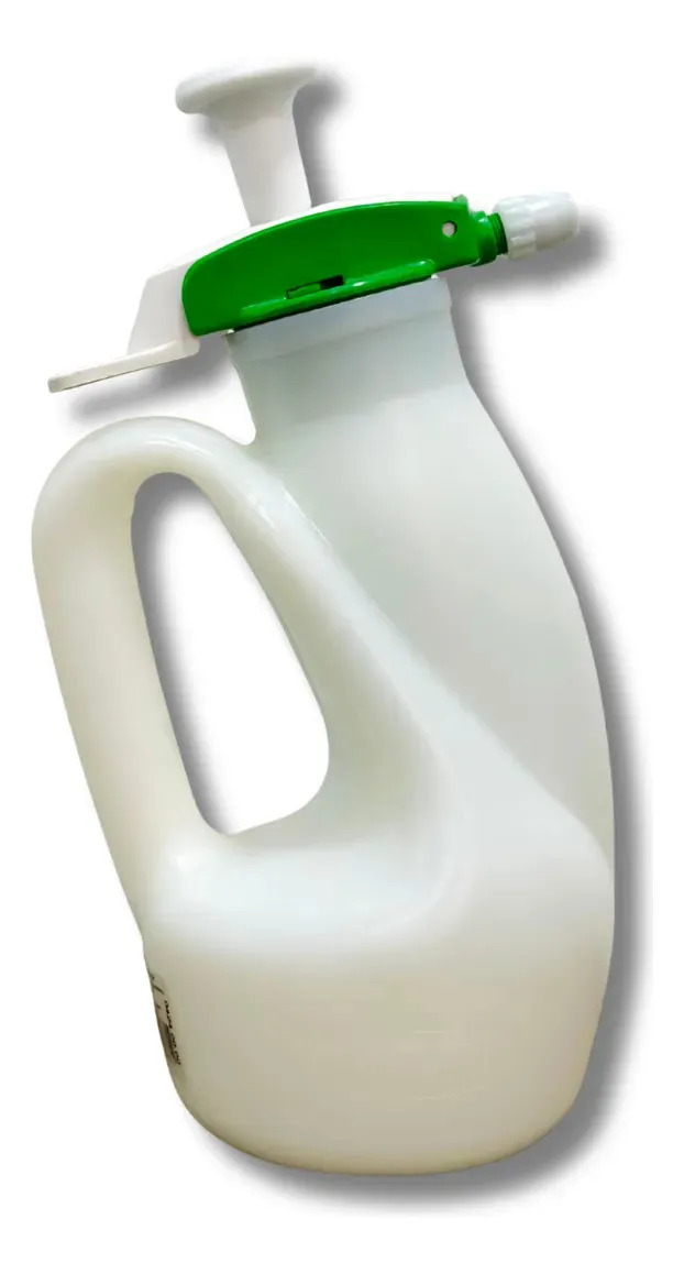 Pulverizador Manual Compressão Previa Bico de pato - Guarany 1,2 Litros Branco/verde