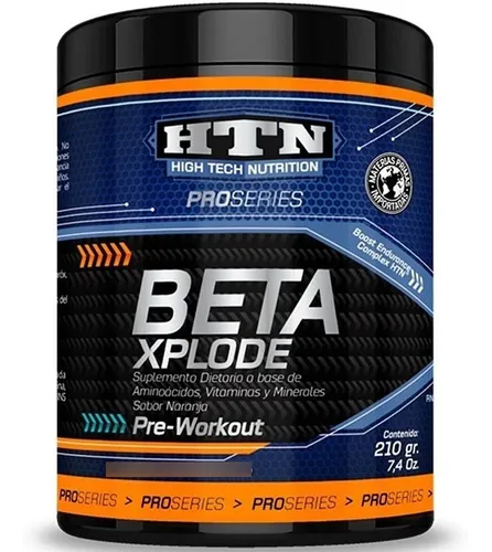 comprar Beta Xplode Pre Entreno Htn 210g 30 Servicios