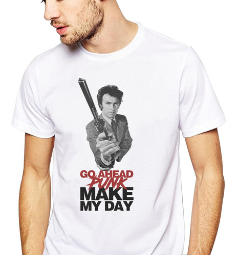 Camiseta Camisa Filme Cinema Clint Eastwood Dirty Harry