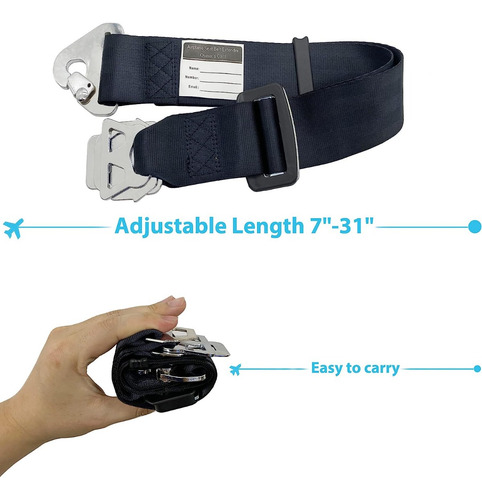 Extensor Cinturon De Seguridad P Avion Universal 3 Diferente