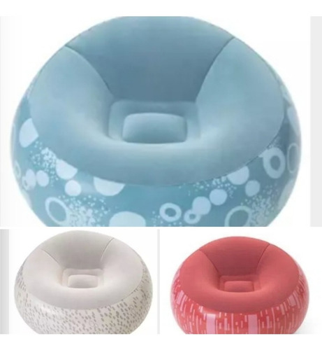 Puff Inflable Con Posa Pies Envío Gratis