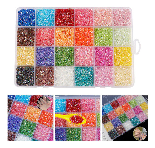 W Piedras Para Uñas Para Decoración De Uñas, Piedra