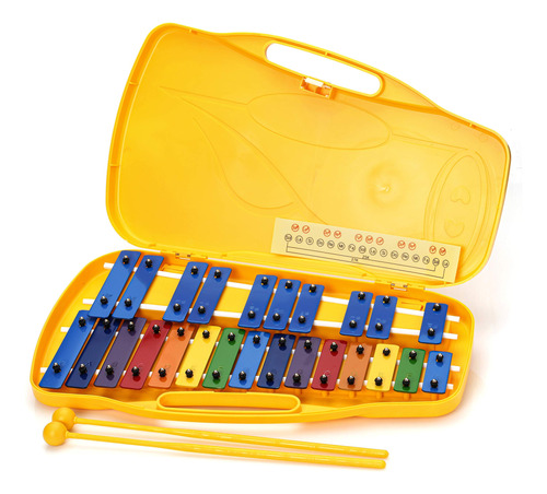 Myeongchang 25note Glockenspiel, Xilofono Para Ninos Y Adult