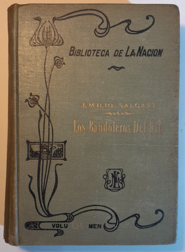 Los Bandoleros Del Rif E. Salgari Biblioteca De La Nacion B6