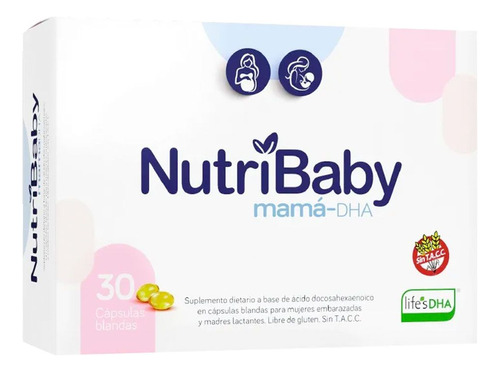 Nutribaby Mamá Dha Suplemento Dietario Embarazo Y Lactancia