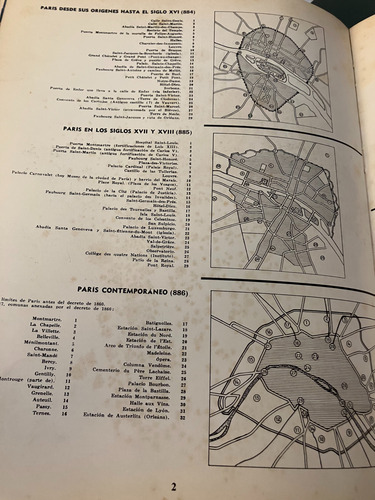 Historia Paris Y Parisienses Col. Panoramas Ed Fabril Libro (Usado)