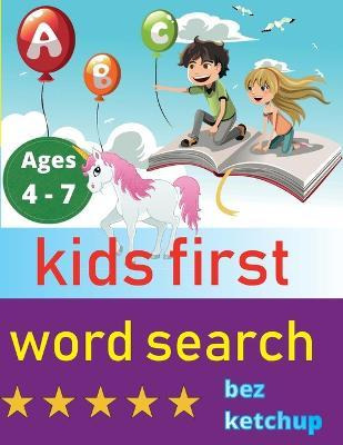 Libro Kids First Word Search : Easy Large Print Word Find...