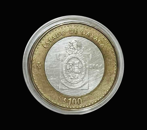 Moneda De 100 Pesos Conmemorativa Estado De Oaxaca 1ra Fase