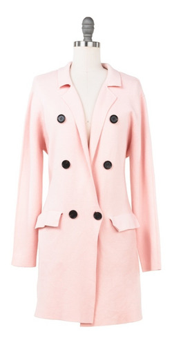 Imagen 3 de 8 de Suéter Tejido De Punto Fino, Abrigo Blazer, Invierno.