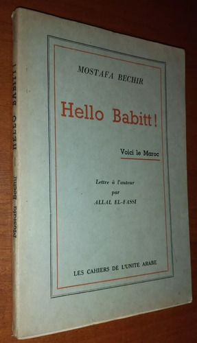 Hello Babitt Mostafa Bechir Francés Año 1954
