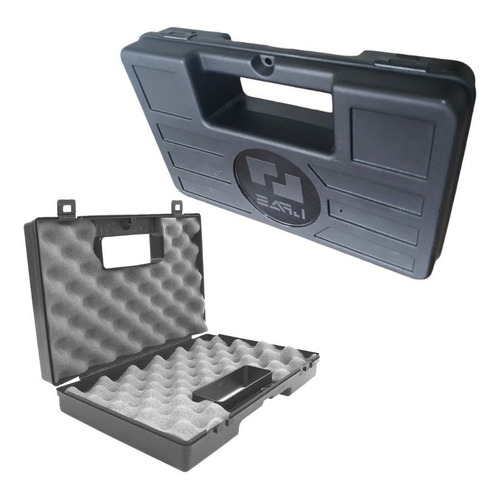 Maleta Case Rígida Pistola Armas Airsoft 28cm Rossi Black