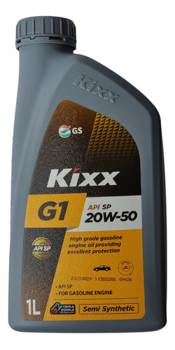 Aceite Para Motor Kixx 20w-50 Semi Sintético Cuarto