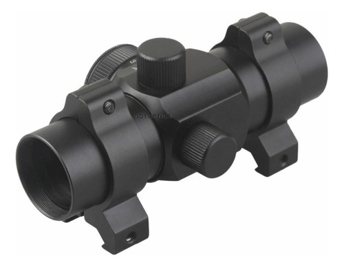 Mira Red Dot Punto Rojo Vicoptics 1x30 Con Anillas Picatinny