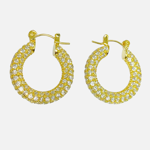 Aro Londonjoyas Argolla De Oro Dorado - 2 X Pack