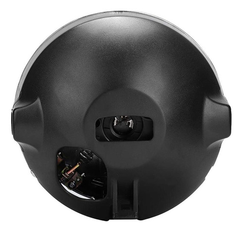 Faro Led Modificado Retro Redondo Cabeza De Motocicleta Dela