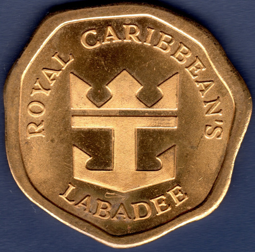 Ficha Token O Medalla De Royal Caribbean´s Labadee