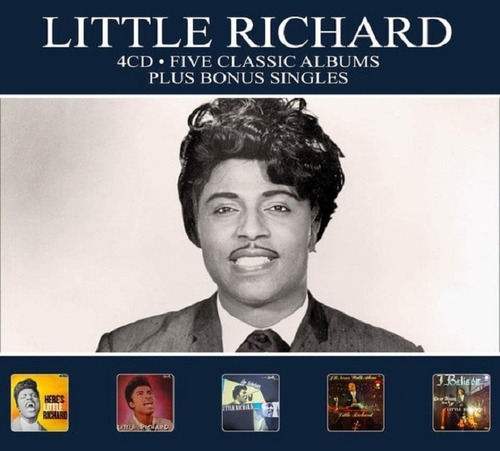 Box 4 Cds Little Richard / Five Classic Albums (2019) Eur