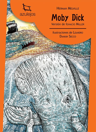 Moby Dick - Azulejos Naranja