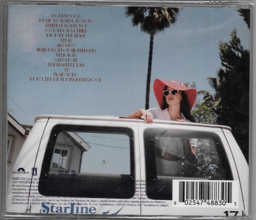 Lana Del Rey - Honeymoon Cd Nuevo!!