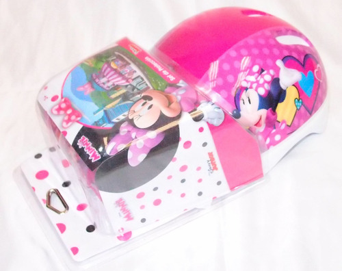 Set De Casco Y Protección Minnie Original Disney
