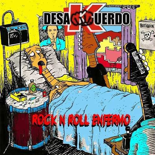 Cd Desakuerdo - Rock N Roll Enfermo Rock Peruano Xxx