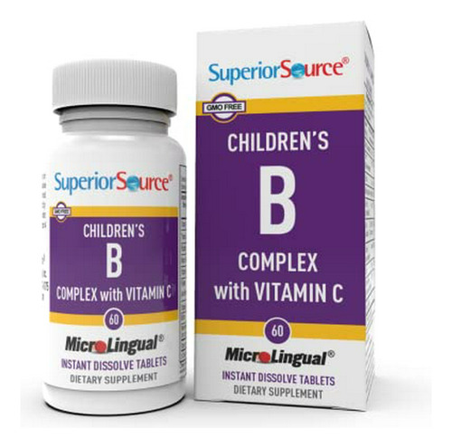 Vitaminas B-complejo Niños Superior Source (60 Comprimidos)