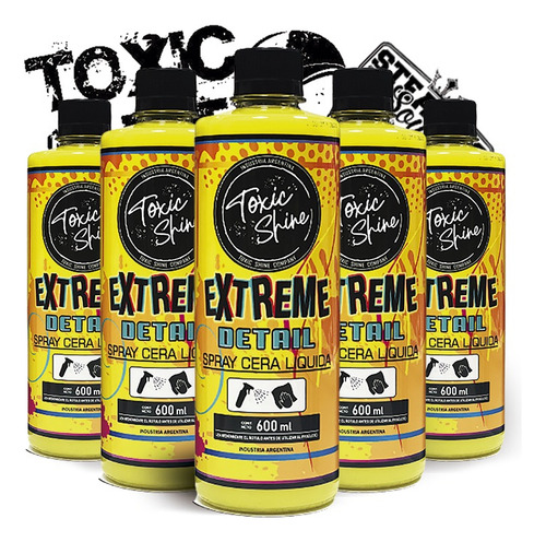 Toxic Shine | Extreme Detail | Cera Rapida Con Carnauba 