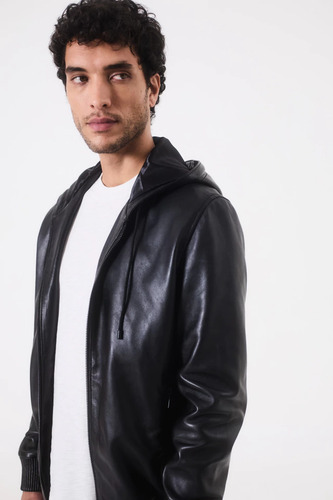 Campera Cuero Matheu Bensimon