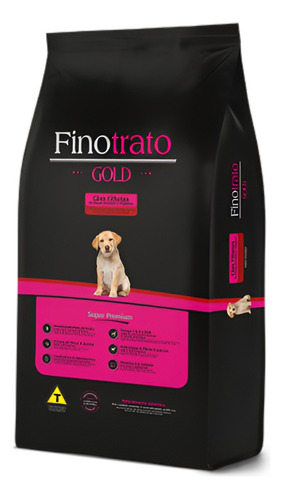 Racion Finotrato Gold Cachorro Raza Grande 15 Kg + Regalo!