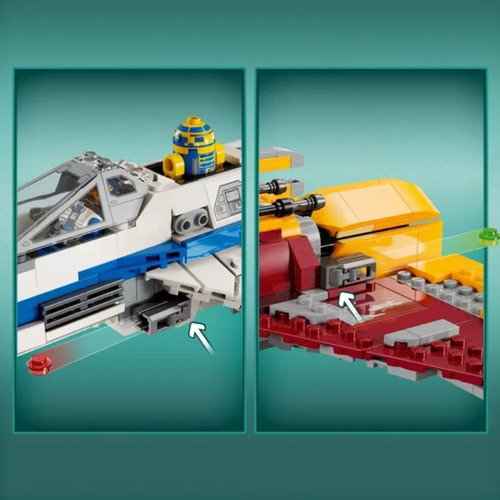 Star Wars Ahsoka New Republic E-wing Vs Shin Hati Lego 75364