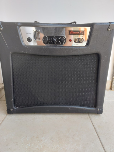 Amplificador Borne Classico T7 Com Falante Pedrone