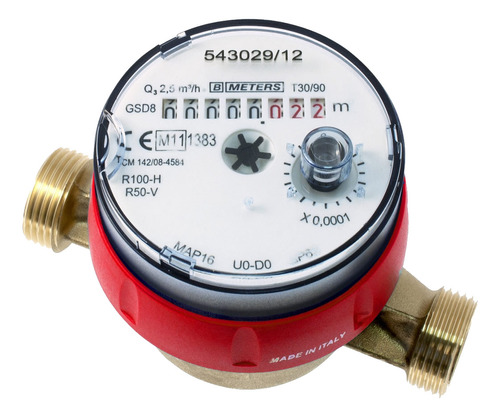 Medidor De Agua Caliente Dn15 (1/2) Bmeters Gsd8-rfm