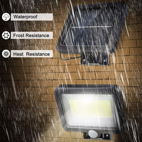 Reflector Solar Led Impermeable Luz Lampara Para Exteriores