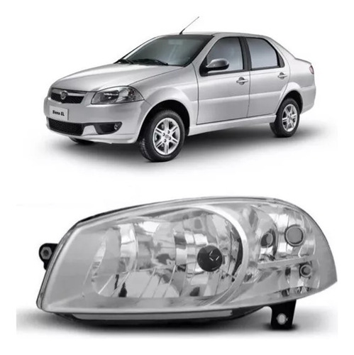 Optica Fiat Palio 2008 2009 Y Siena 2013 / 2016 F4 Izquierda