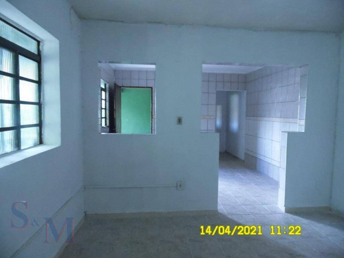 Imagem 1 de 16 de Casa Com 1 Dormitório Para Alugar, 35 M² Por R$ 600,00/mês - Cidade São Jorge - Santo André/sp - Ca0801