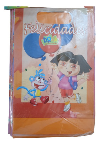 Bolsas Cotillón De Papel Para Fiestas Infantil Pack 10 Und