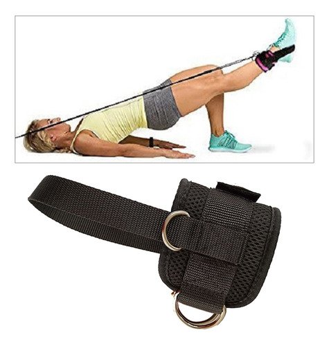 Correa De Tobillo Pierna Gimnasio Cable Accesorio Polea