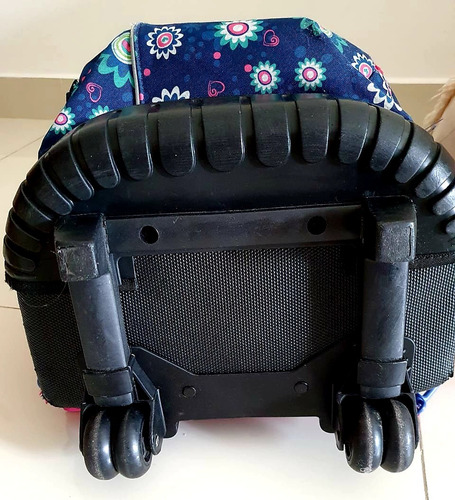Kossok Mochila Carro Floreada - Impecable