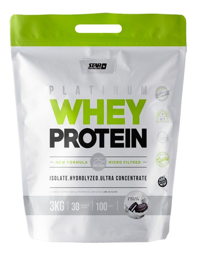 Premium Whey Protein Star Nutrition 3kg Excelente Calidad
